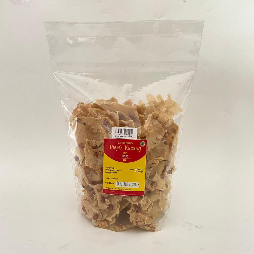 

Peyek Kacang Zahra 250 Gram