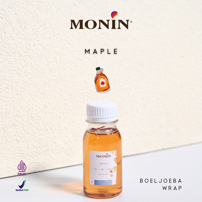 

Monin Maple Syrup Repack [30, 50, 100] g