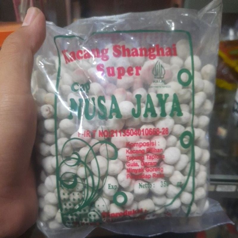 

Kacang shanghai super halal