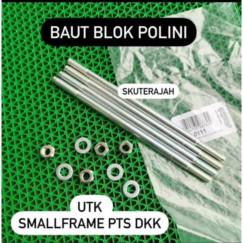 Baut blok POLINI utk SMALLFRAME PTS dkk
