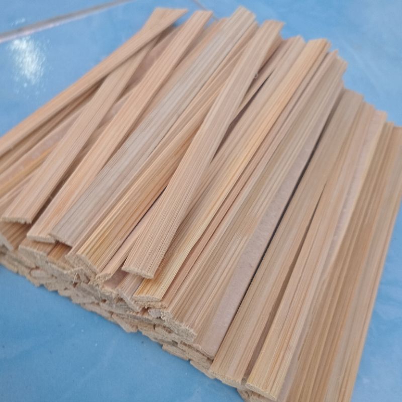 Tusuk sate lilit bambu 100pcs panjang 18cm