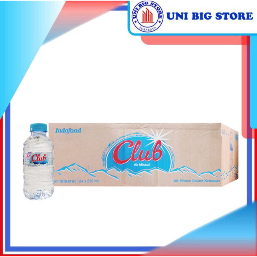 Club Air Mineral Botol 220 ml DUS 24 Pcs