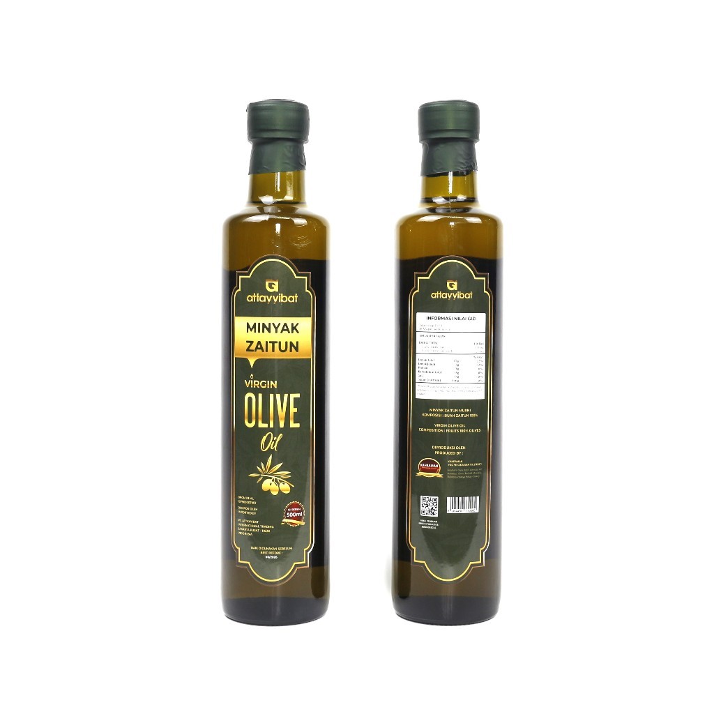 

Minyak Zaitun Syria 500ml | Virgin Oilve Oil | BPOM