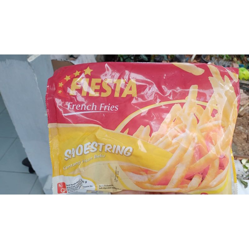

Fiesta kentang goreng 500gr 4D Frozen Food