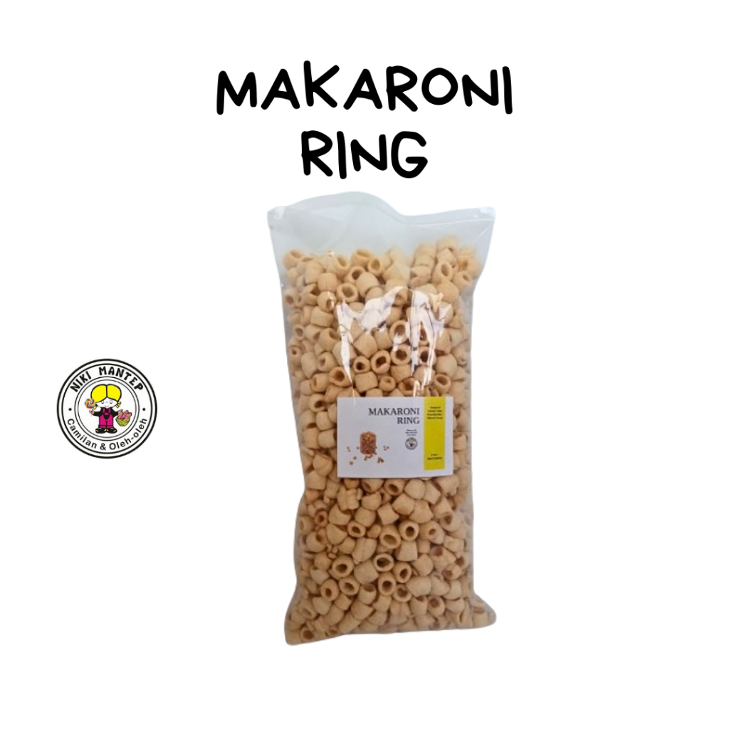 

Makaroni Ring Asin - Niki Snack Salatiga