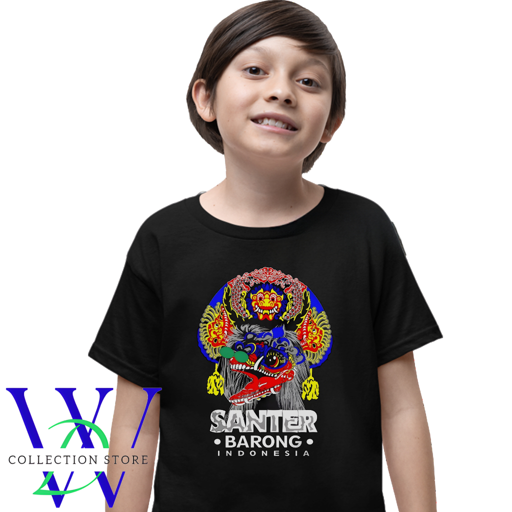 WDC kaos anak santer barong garuda wisnu satria muda logo kaos anak GWSM