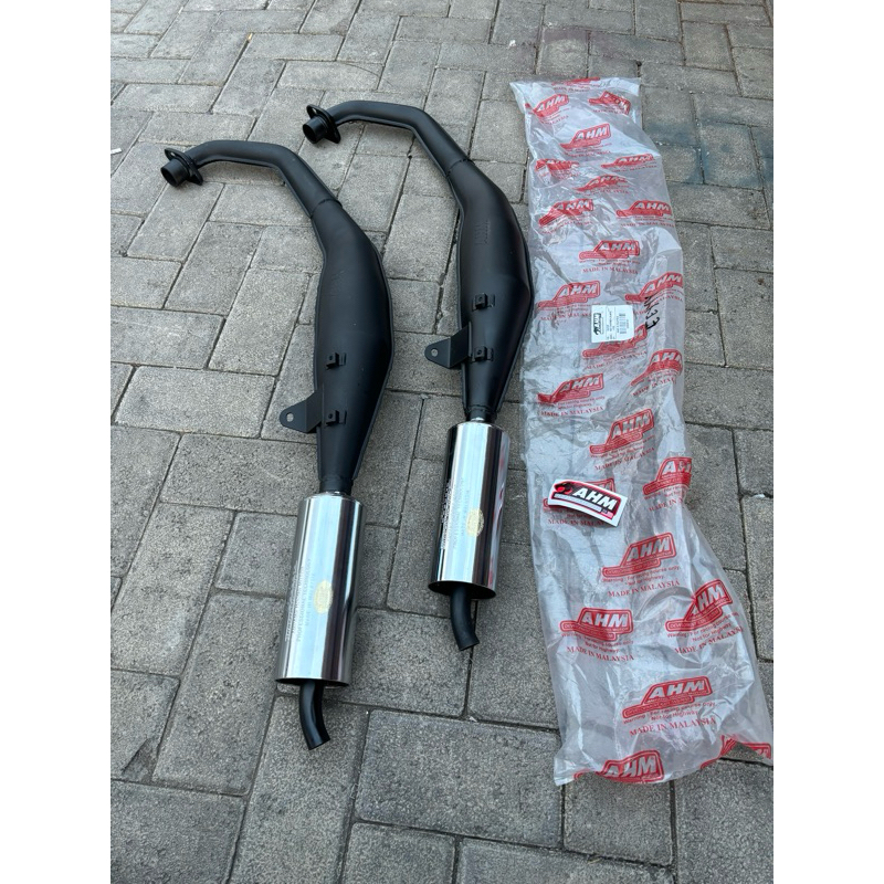 Knalpot AHM Satria 2tak Made In Malaysia Knalpot Satria 2 Tak AHM Asli Malaysia