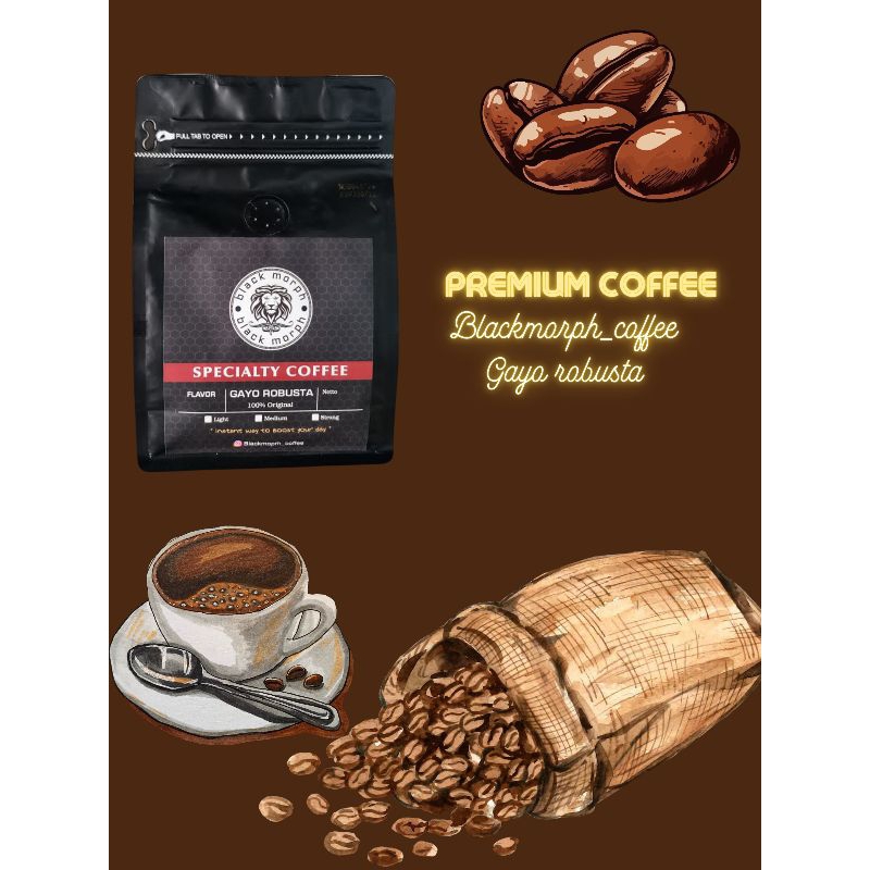 

BLACKMORPH ROBUSTA GAYO BESTEST COFFEE