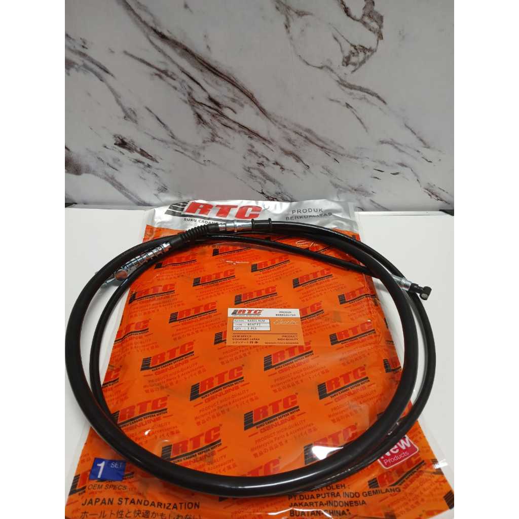 KABEL REM MOTOR BEAT FI TALI REM BEAT FI SET RTC