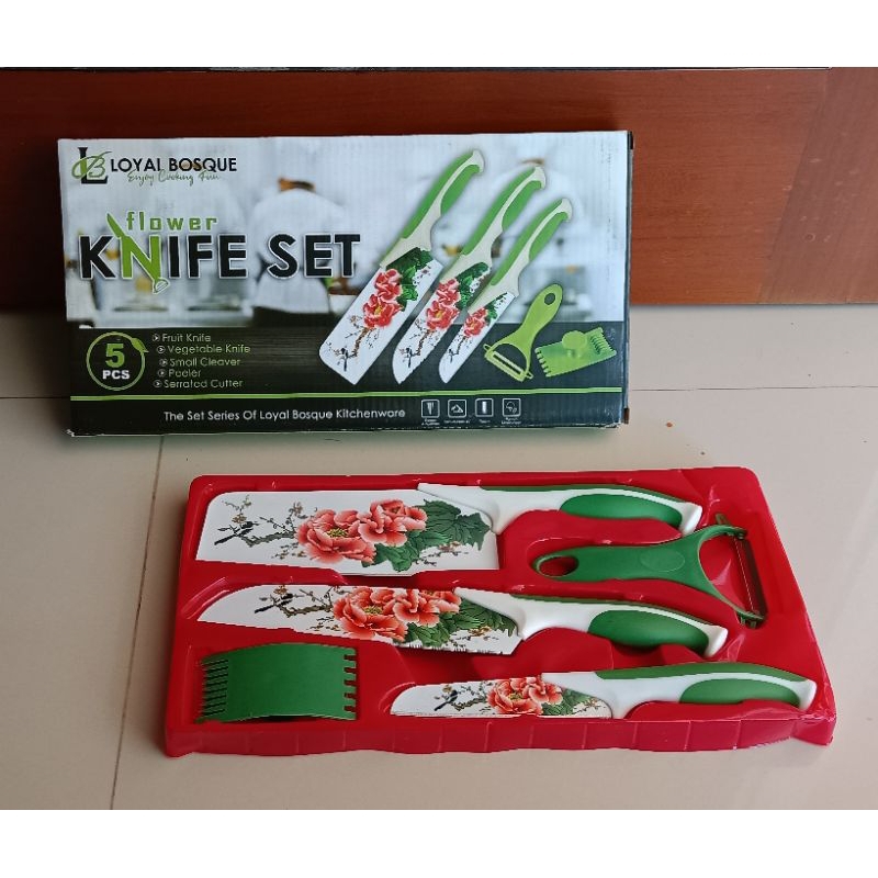 PISAU SET 5PCS / PISAU DAPUR