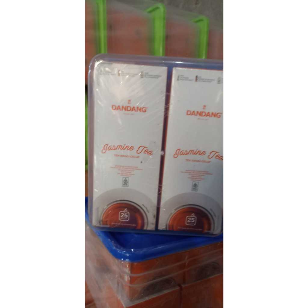 

Teh Dandang Jasmine kemasan pack free Lunch Box isi 4 Pack 50gr