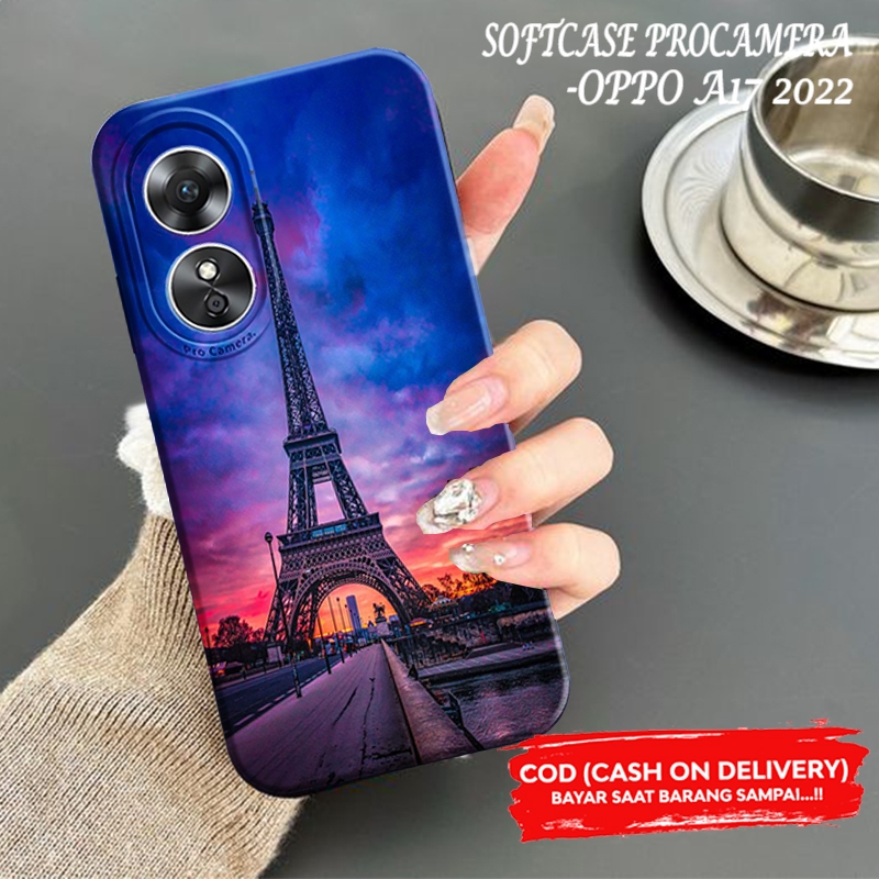 Soft Case Oppo A17 - Case Oppo A17 - Kesing Hp Oppo A17 - Case Hp Oppo A17 - Casing Oppo A17 - Softc