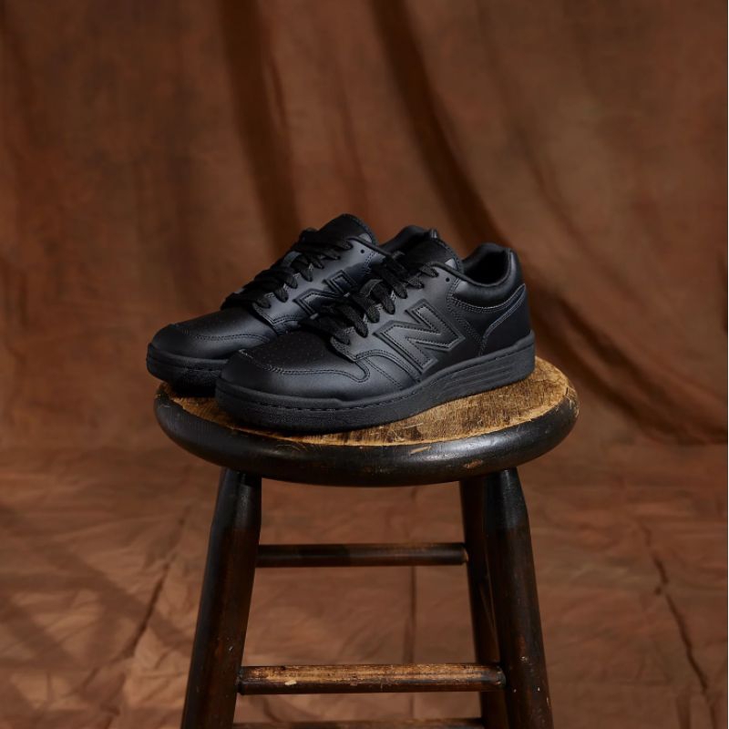 New Balance 480 Black Leather Original