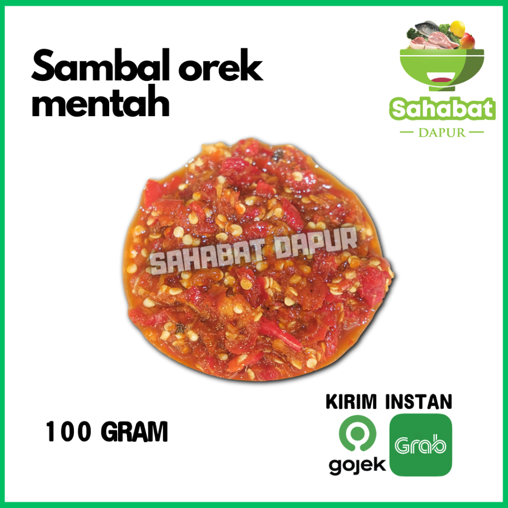 

Sambal Orek / Sambal Mentah 100gr