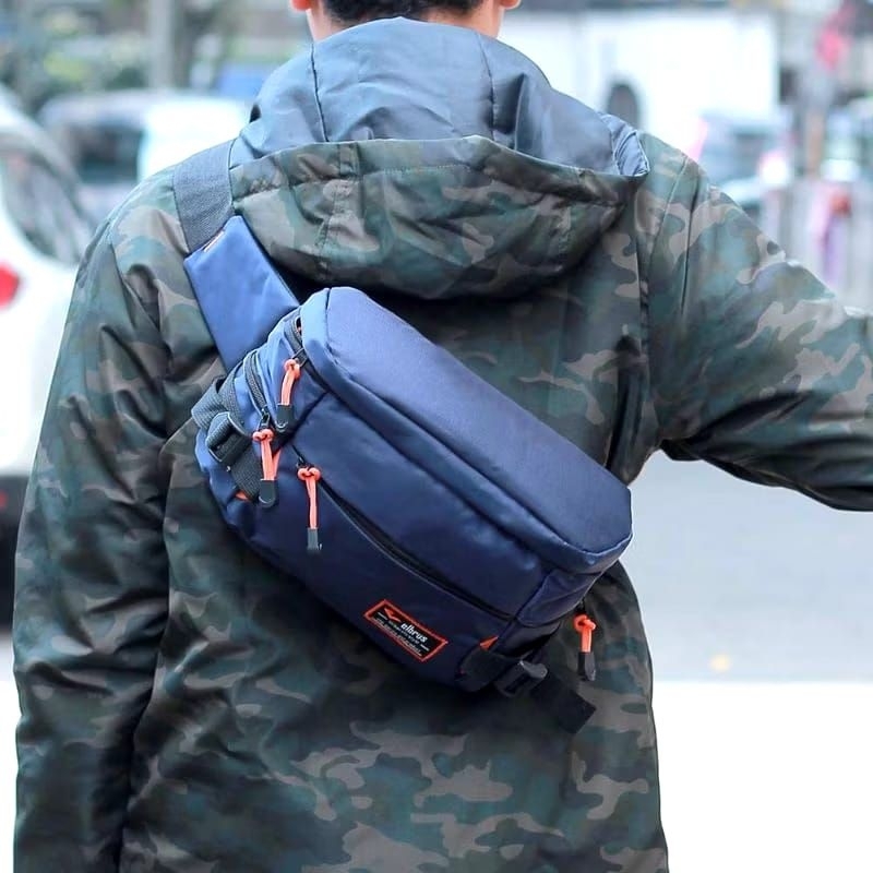 Elbrus Original - Tas WaistBag Elbrus Pria / Tas Pinggan Pria