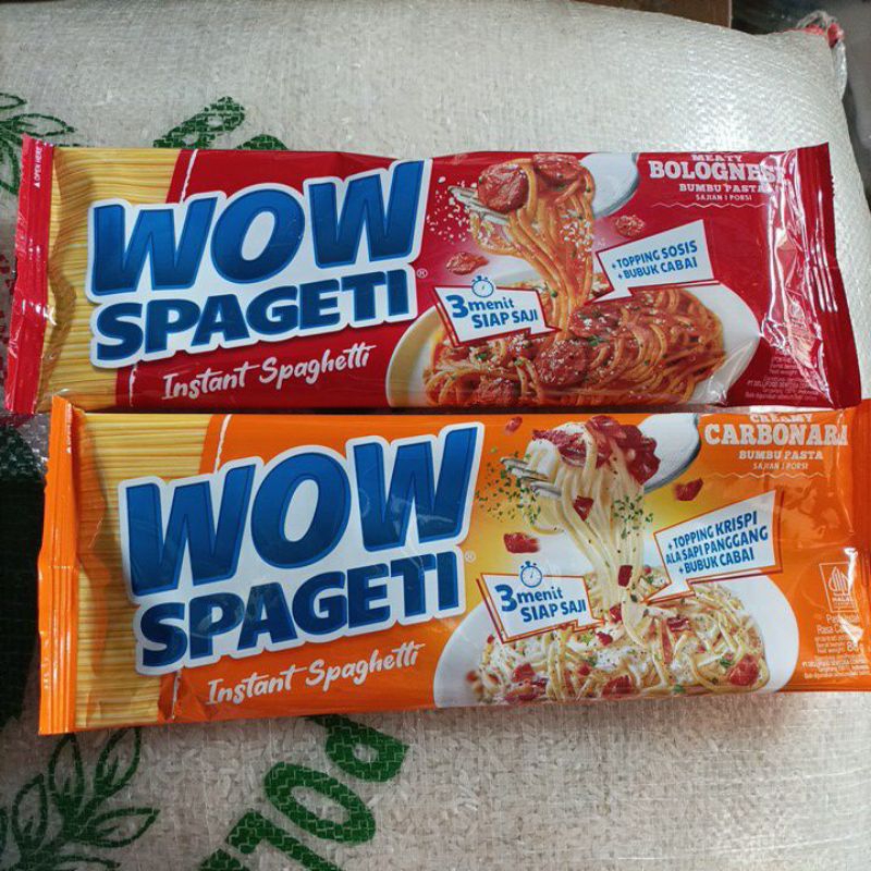 

Wow Spageti Instant 84g