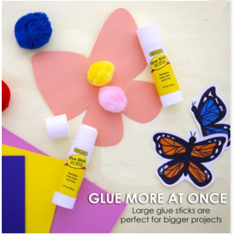 

Bazic - Glue Stick Kertas / Lem Stik Untuk Kertas