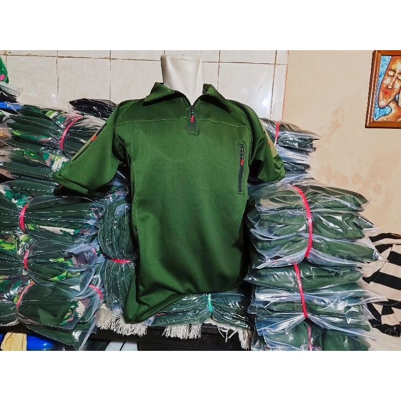 kaos pendek bdu tactikal army