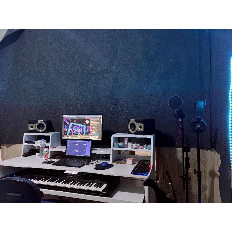 meja studio recording,studio musik,battledesk,gaming,komputer custom
