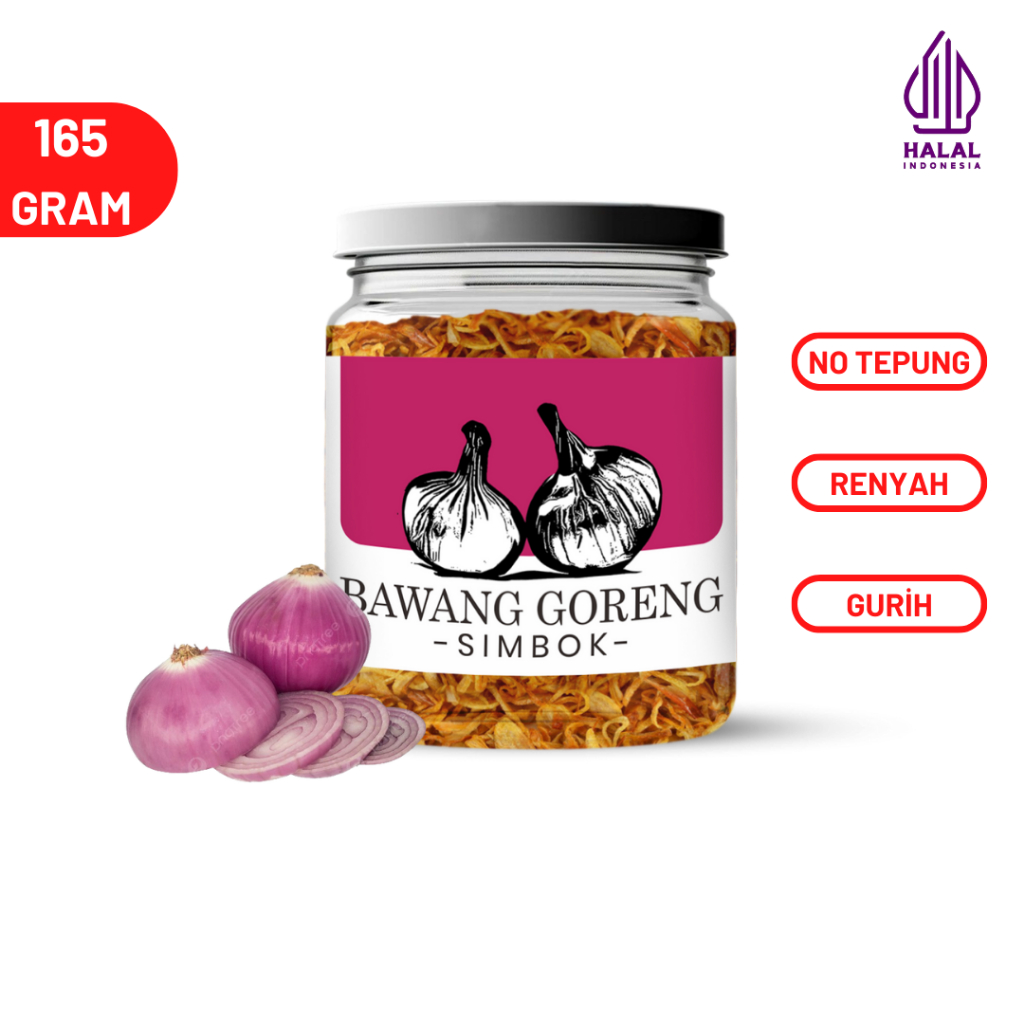 

Bawang Goreng Merah Asli Premium Tanpa campuran Tepung