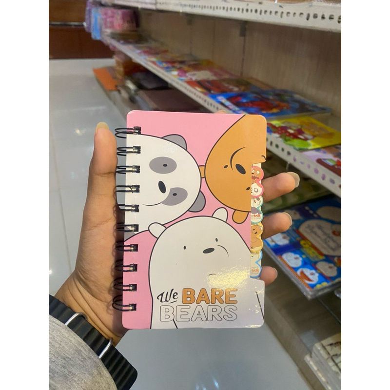 

NoteBook Cat And Drinks Memo Unik NotePad Lucu Buku Tulis Catatan Notebook Karakter/Ring Book