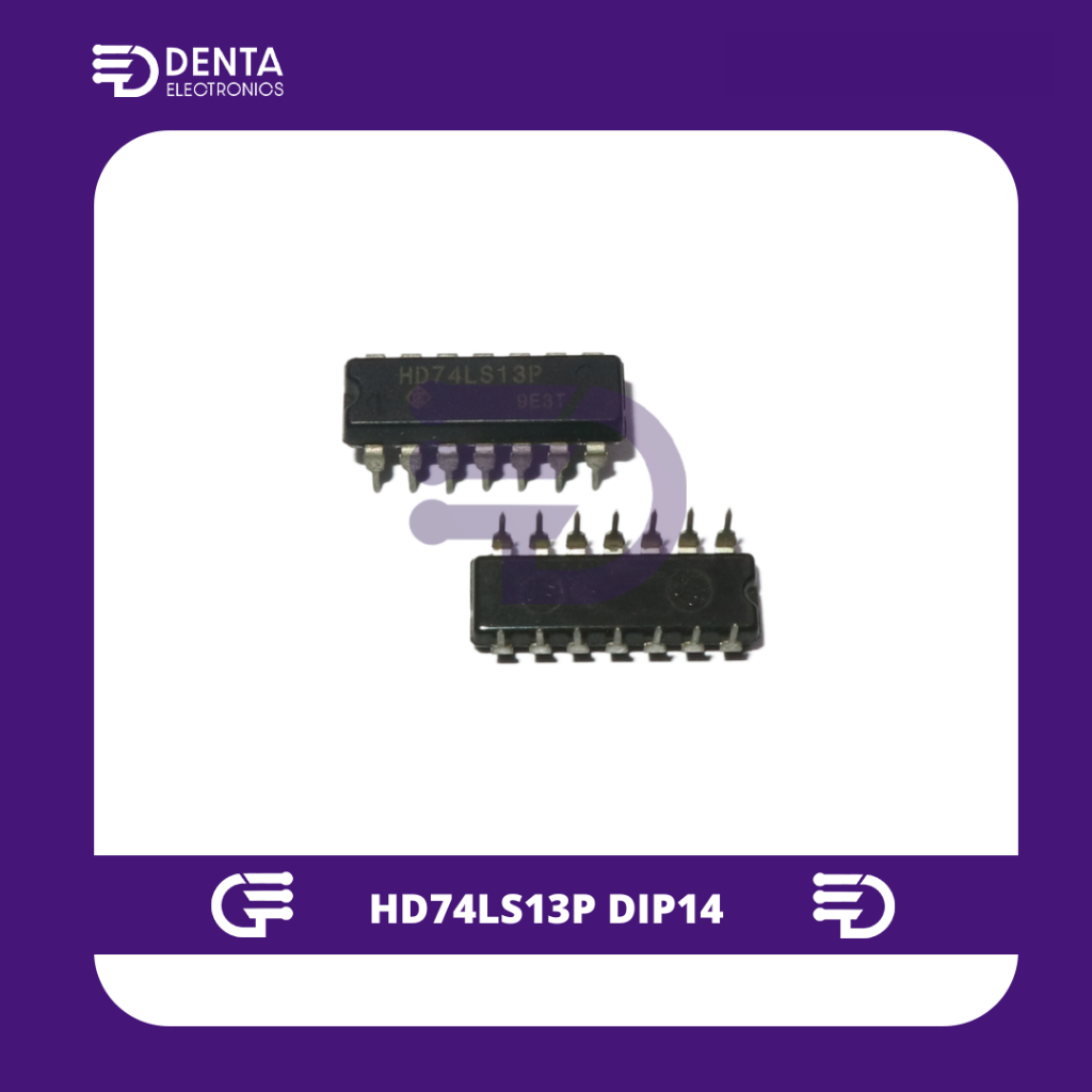 INTEGRATED CIRCUIT HD74LS13P DIP14