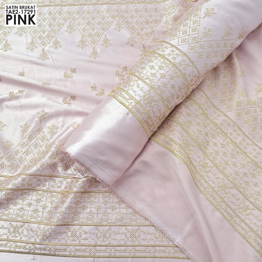 Kain Satin /Kain Embroidery / Kain Satin Allover TAE2-17291 (Per 0.50 meter)