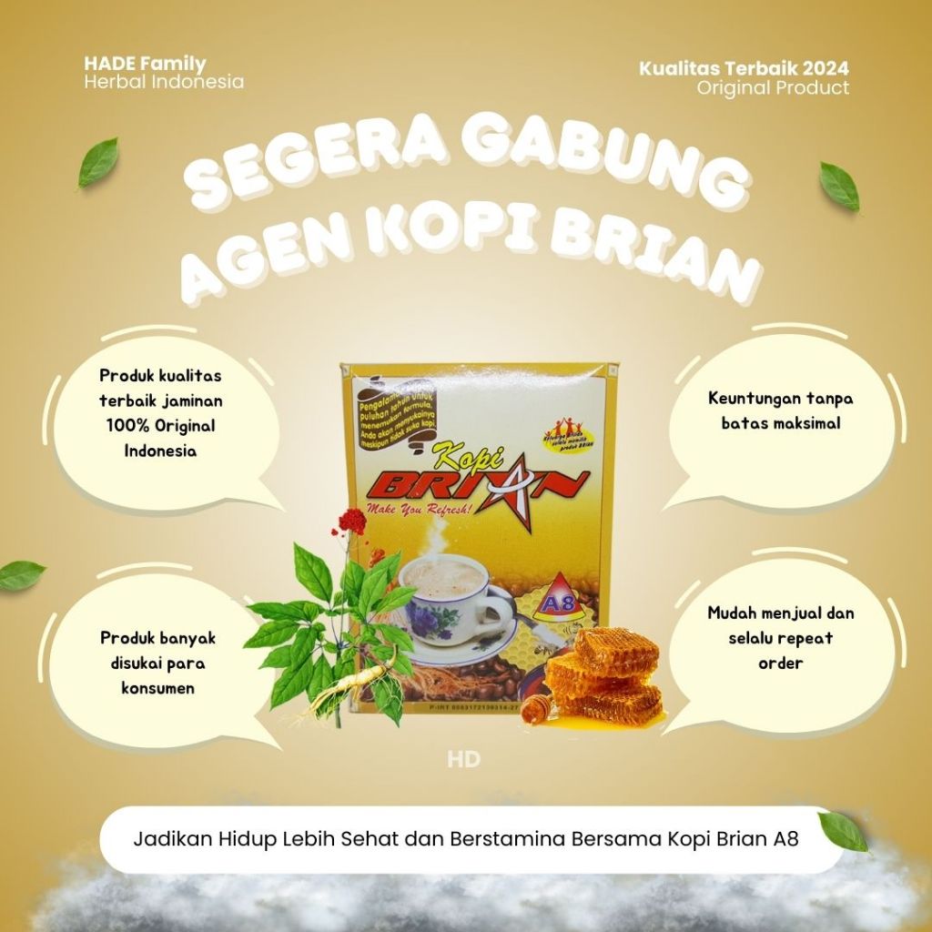 

Kopi Brian A8 | Paket Agen dan Distributor