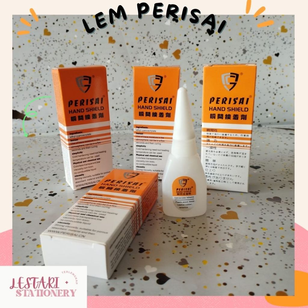 Lem Serbaguna Perisai | Lem Koreo PErisai | Lem Setan Perisai | Lestari Stationery