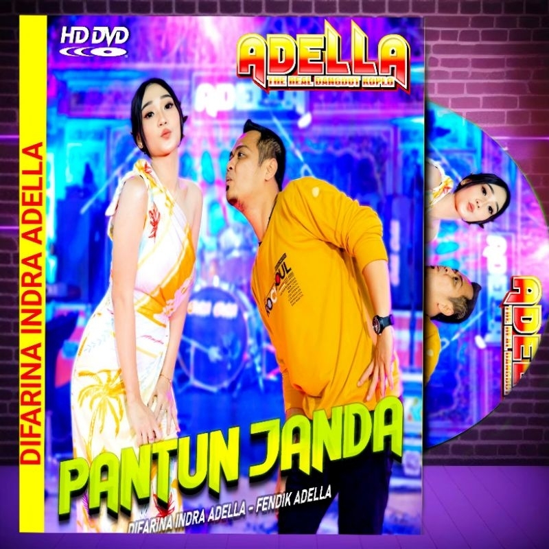 Kaset DVD Vidio Lagu Dangdut Difarina Adella Ft Fendik Adella Full Album Terpopuler- Kaset DVD Mobil