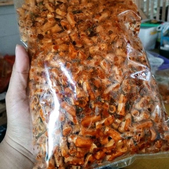 

1kg Makroni bantet pedas daun jeruk