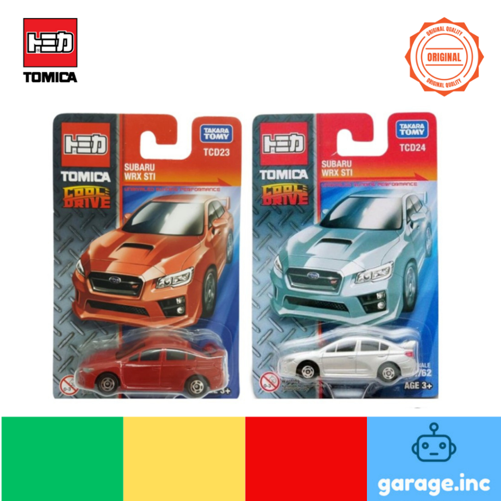 Tomica Cool Drive "SUBARU WRX STI" (Paket)
