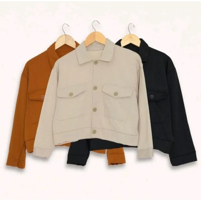Jacket Fleece Tebal Sweater Wanita