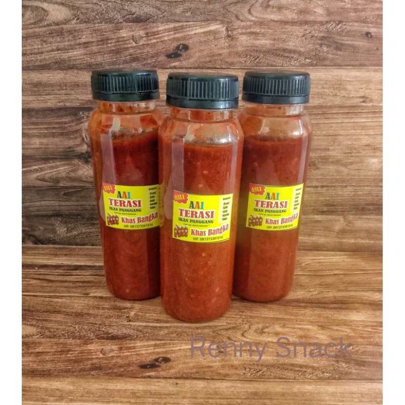 

SAMBAL TERASI / TAUCO SIAP MAKAN