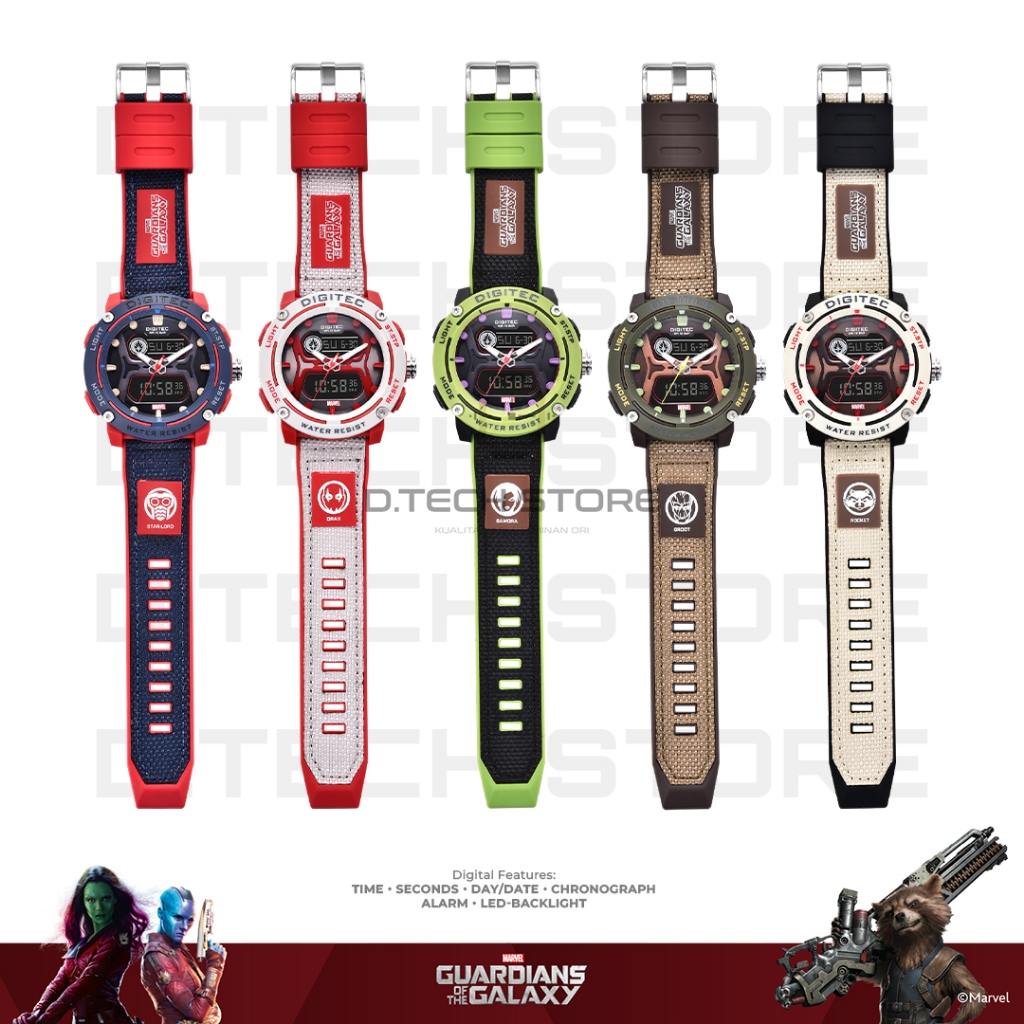 Jam Tangan DIGITEC X MARVEL DA-2210/DA 2210/DA2210 Original 100%