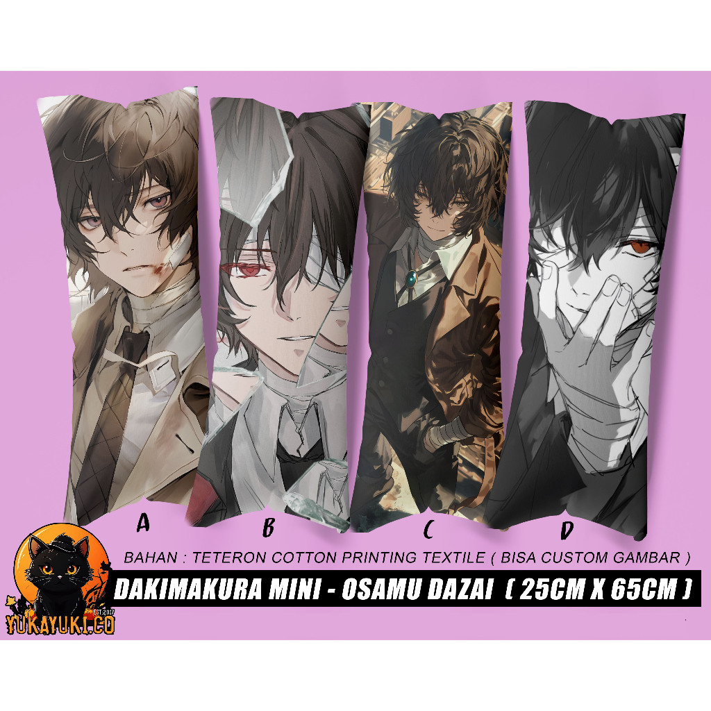 Bantal Dakimakura Osamu Dazai