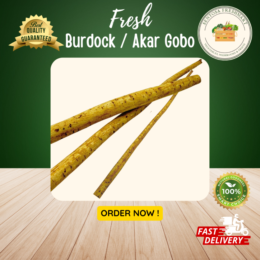 

[SENTOSA FRESHMART] BURDOCK (AKAR GOBO/AKAR KETELA JEPANG) per KG