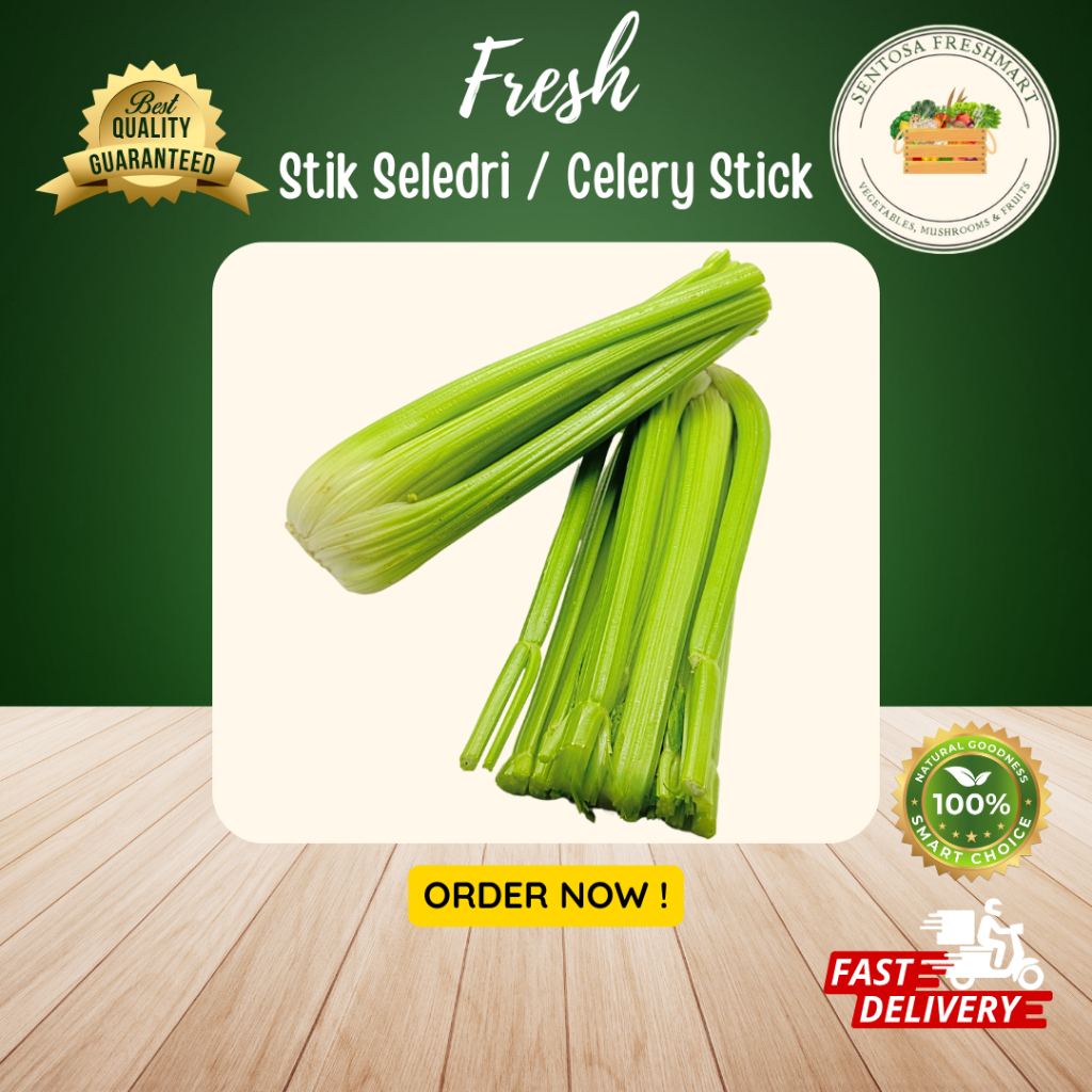 

[SENTOSA FRESHMART] STIK SELEDRI / CELERY STICK per KG