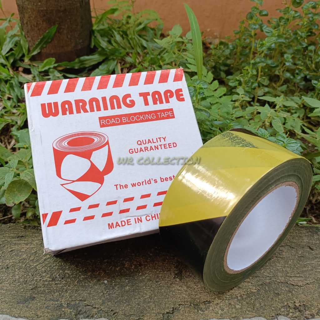 Lakban Police Line / Warning Tape / Lakban kuning / Lakban polisi / Tape Penanda Batas Area Proyek H