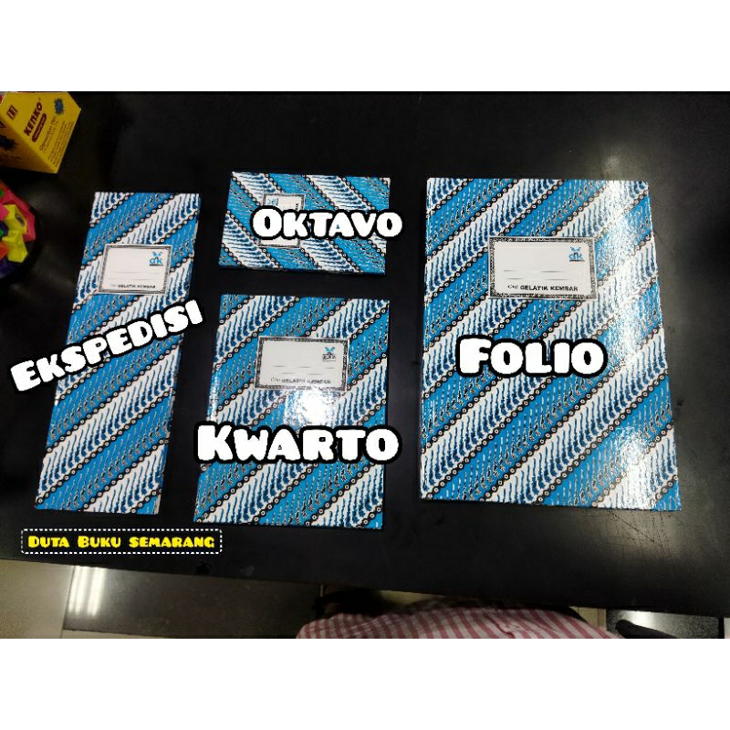 

Buku Tulis Hardcover Folio / Quarto /Oktavo / Ekspedisi Per Pcs