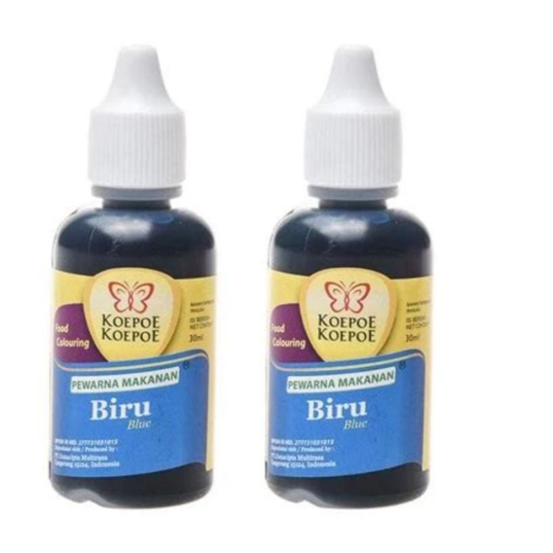 

Pewarna Makanan Koepoe Koepoe 30ml 12 variasi warna - Biru