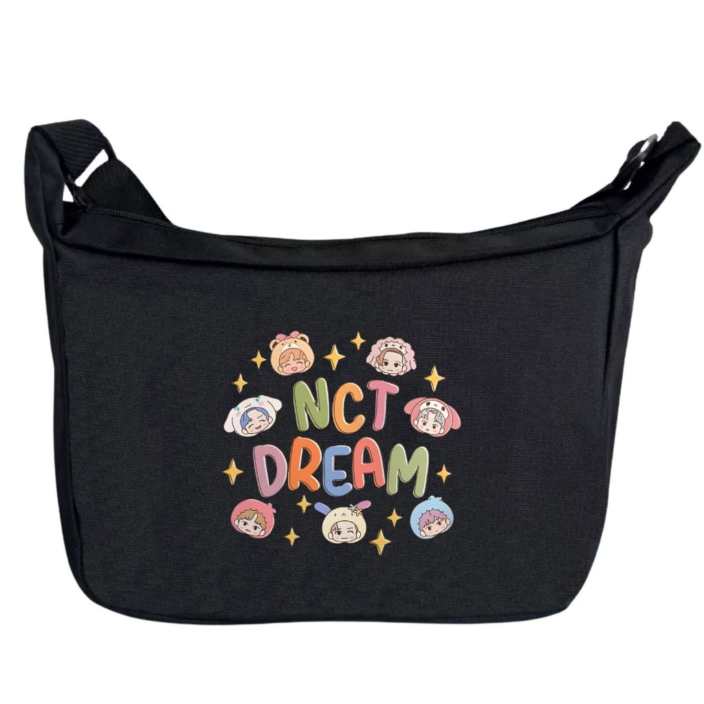 Tas Selempang Nct Dream Anak Laki Perempuan Sekolah Sd Smp Motif Karakter Kpop Nct Dream Lucu