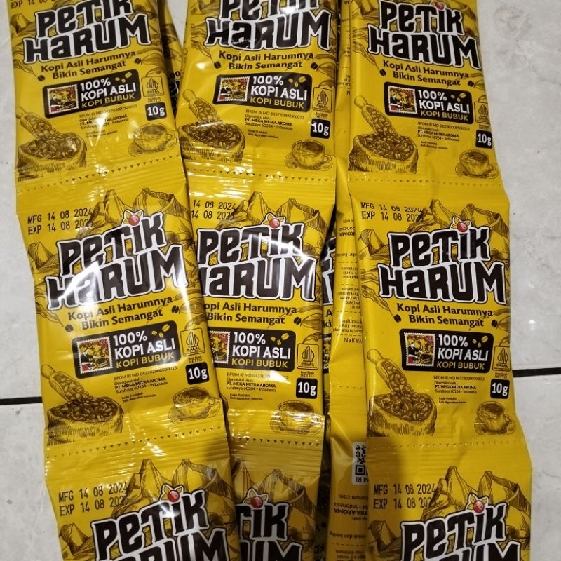 

Kopi Tubruk Halus Petik Harum Renceng 12pcs