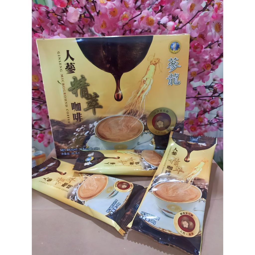 

DRAGON GINSENG WHITE COFFE / GINSENG MICROGROUND COFFE - BOX