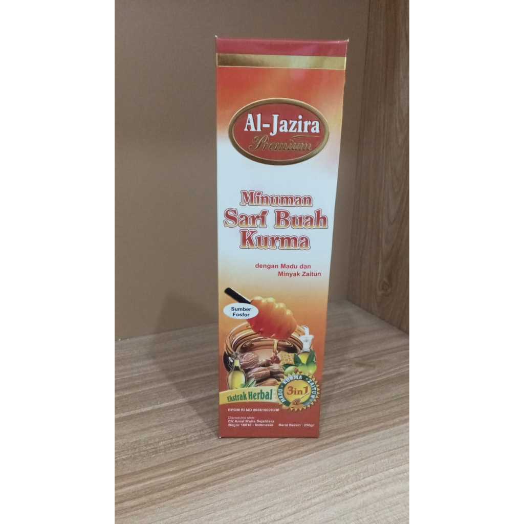 

AL JAZIRA PREMIUM MINUMAN SARI BUAH KURMA 20 GR