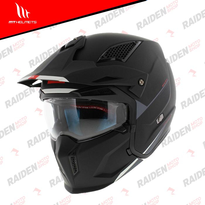 MT Helmet Streetfighter SV Solid Matt Black