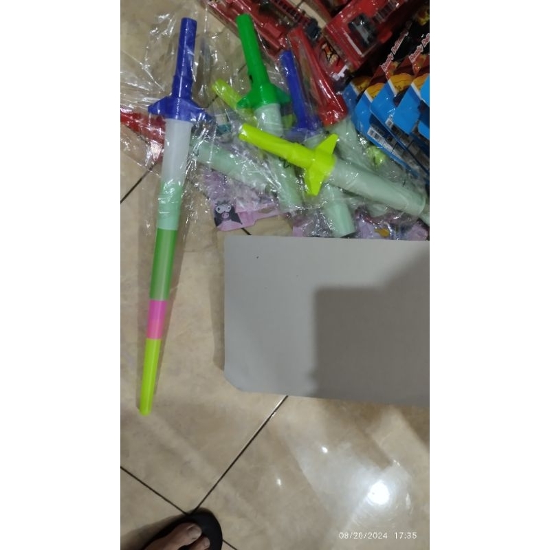 oketoys mainan pedang panjang pendek pedang plastik