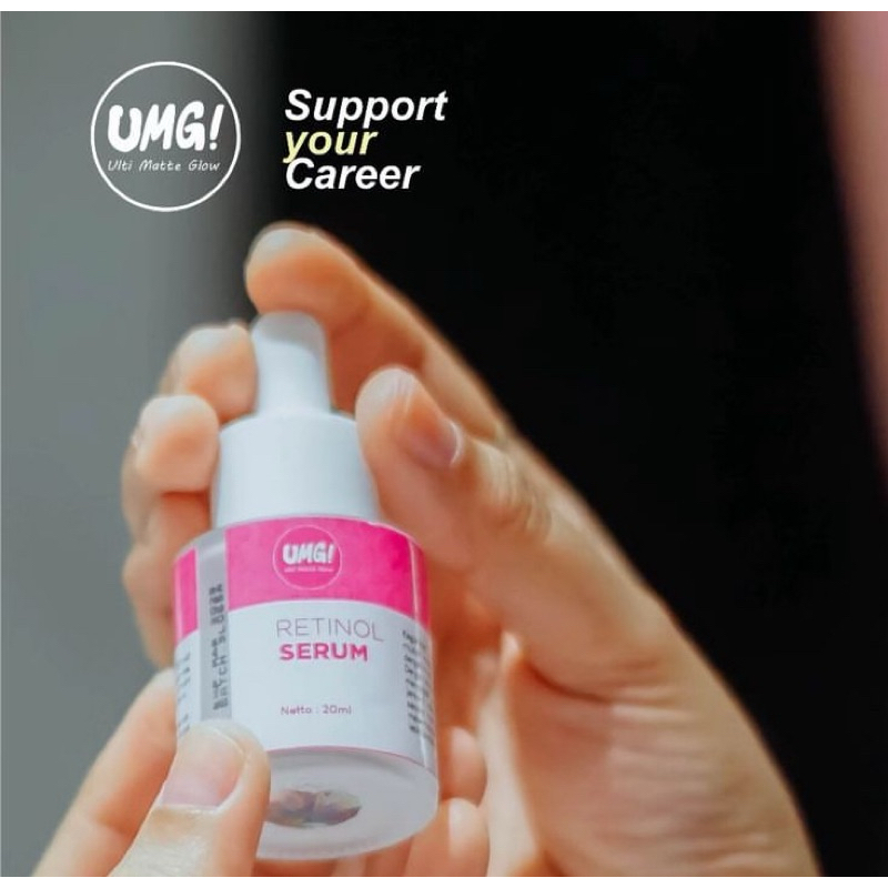 [TERMURAH] Retinol Serum UMG Anti-Aging BPOM | Smooth & Brightening Skin | Acne care 20ml