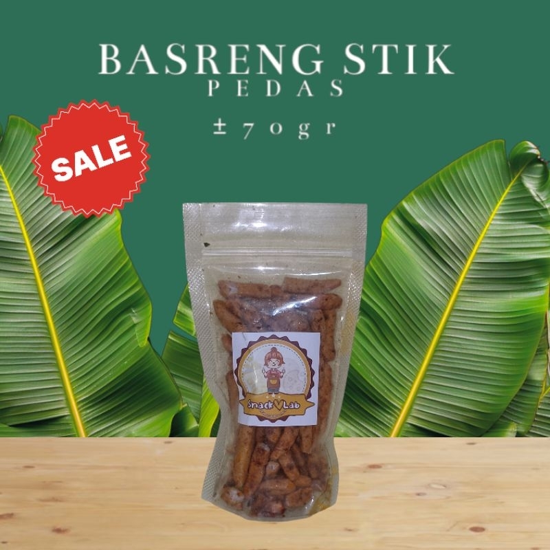 

Basreng Stik Pedas / Baso Goreng 70 gram