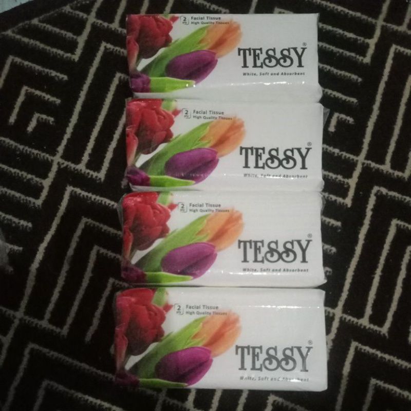 4 Pack Tisu Tessy 2 Ply / Facial Tissue